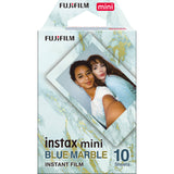 Fujifilm Instax Mini 10X1 blue marble Instant Film With 128-sheet Album for mini film