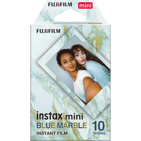 FUJIFILM  Instax Mini 10x1 Blue Marble Instant Film