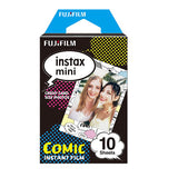 Fujifilm Instax Mini 10X1 comic Instant Film with 96-sheet Album for mini film