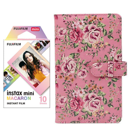 Fujifilm Instax Mini 10X1 macaron Instant Film with 96-sheet Album for mini film