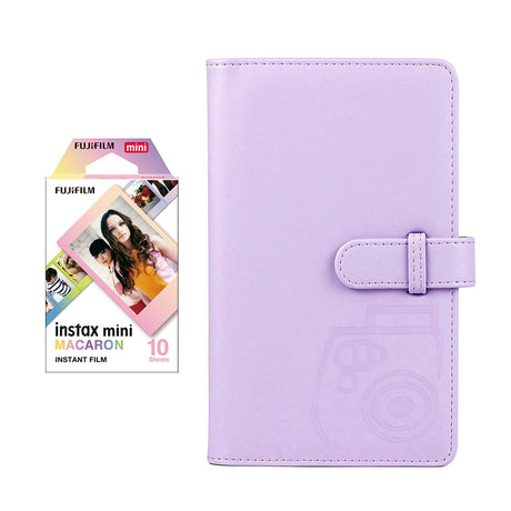 Fujifilm Instax Mini 10X1 macaron Instant Film with 96-sheet Album for mini film