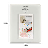 Fujifilm Instax Mini 10X1 macaron Instant Film with Instax Time Photo Album 64 Sheets (ice white)