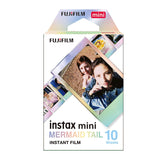 Fujifilm Instax Mini 10X1 mermaid tail Instant Film with Instax Time Photo Album 64 Sheets (charcoal grey)