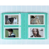 Fujifilm Instax Mini 10X1 stripe  Instant Film with Instax Time Photo Album 64 Sheets (Mint Green)