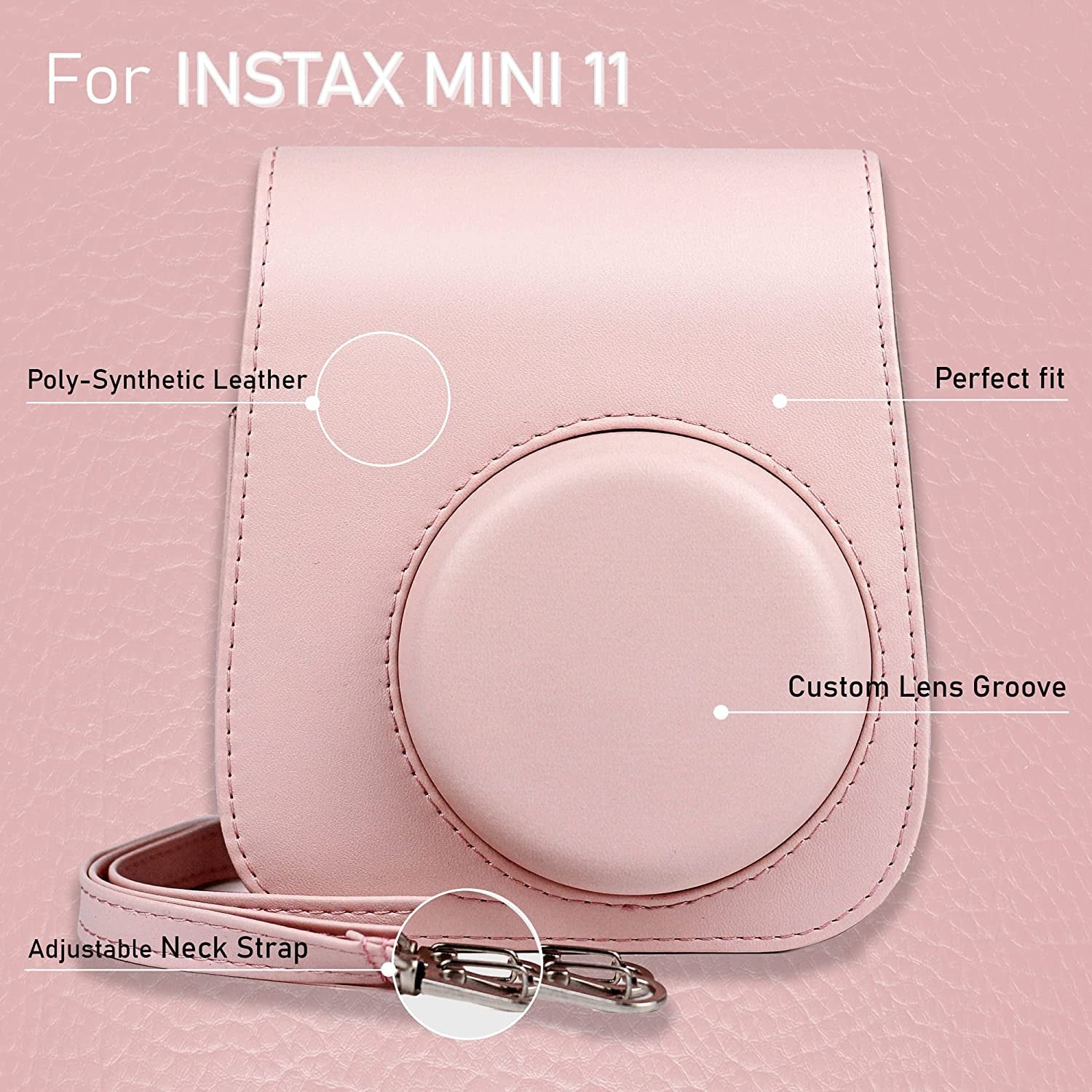 Fujifilm Instax Mini 11 outlet Instant Film Camera in Blush Pink