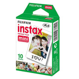 Fujifilm Instax Mini Single Pack 10 Sheets Instant Film with dimand Photo Album 64 Sheets (red)