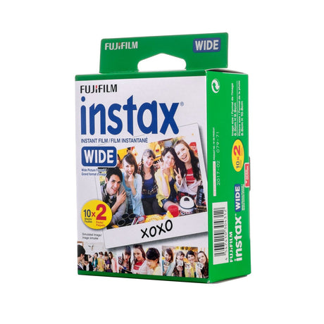 Fujifilm Instax Wide Film Twin Pack (White)