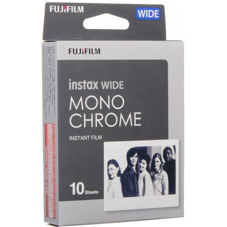 Fujifilm Instax Wide 10X1 Monochrome Instant Film