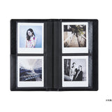Fujifilm Instax square 10X1 white marble Instant Film With 64 sheet Album for square film (black)