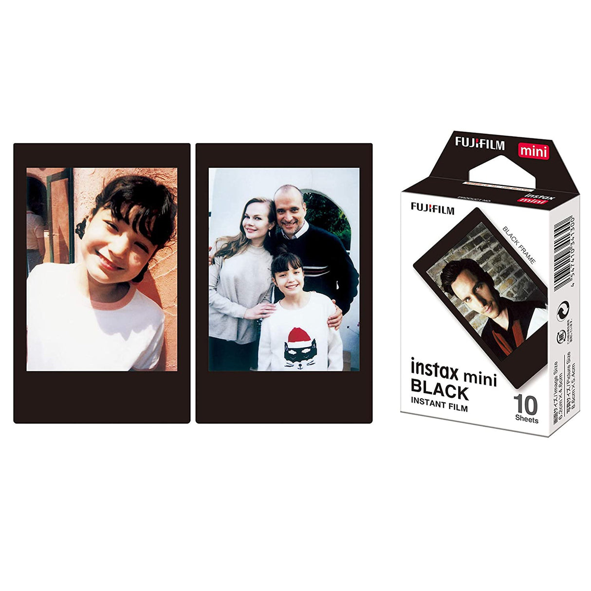 Fujifilm Instax Mini 10x1 Black Instant Film