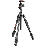 Manfrotto Befree Advanced Travel Aluminum Tripod with 494 Ball Head (Lever Locks, Sony Alpha Edition)