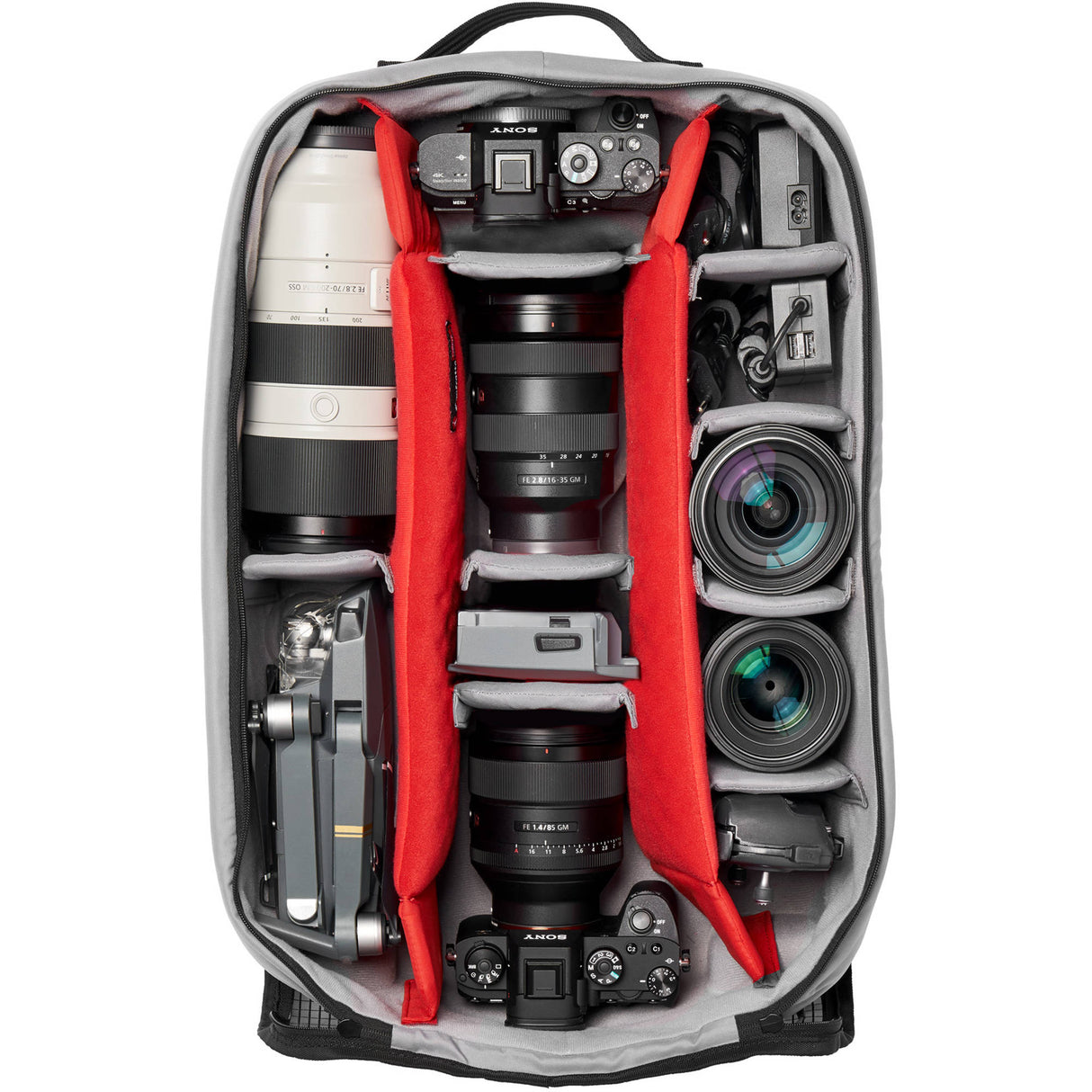 Manfrotto Pro Light Reloader Spin-55 Carry-On Camera Roller Bag (Black)