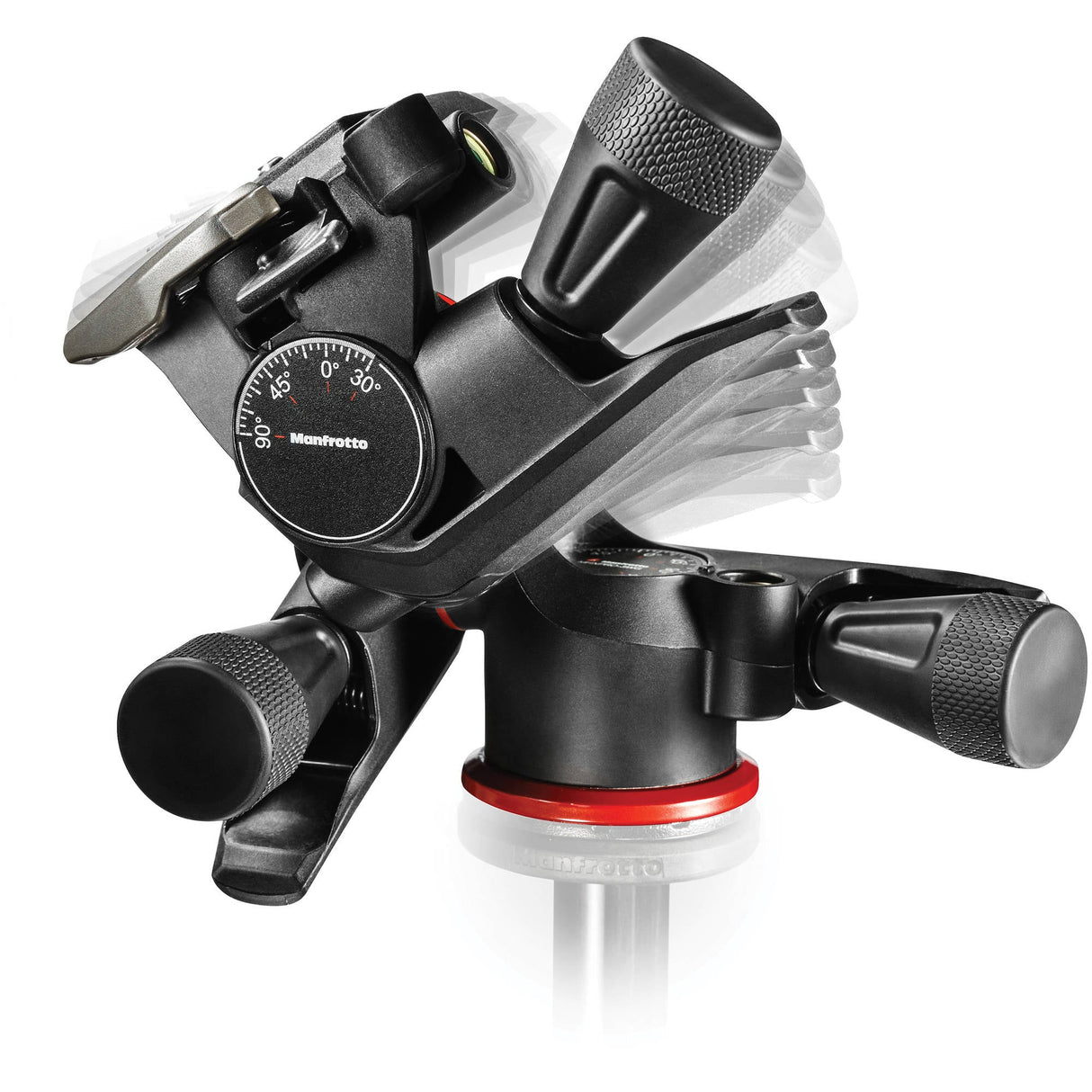 Manfrotto XPRO 3-Way, Geared Pan-and-Tilt Head with 200PL-14 Quick Release Plate