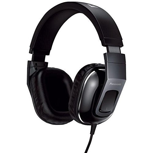 Panasonic HT480 Stereo Headphones Headset With Remote Mic  Black