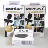 Rode SmartLav+ Lavalier Interview Kit