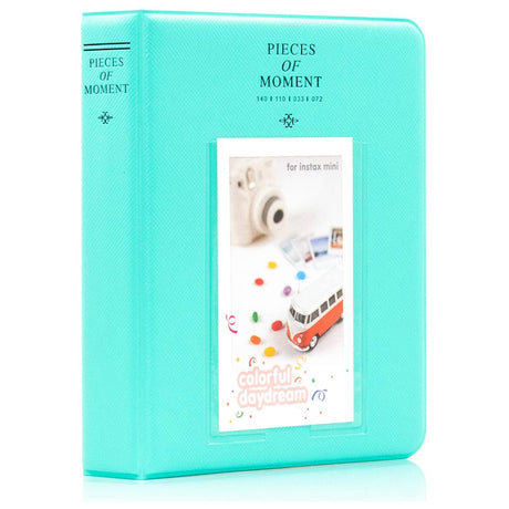 ZENKO 64 Pockets Mini Photo Album for Fujifilm Instax Mini 11 7s 8 8+ 9 25 26 50s 70 90 Instant Camera & Name Card (64 Pockets, Mint n)