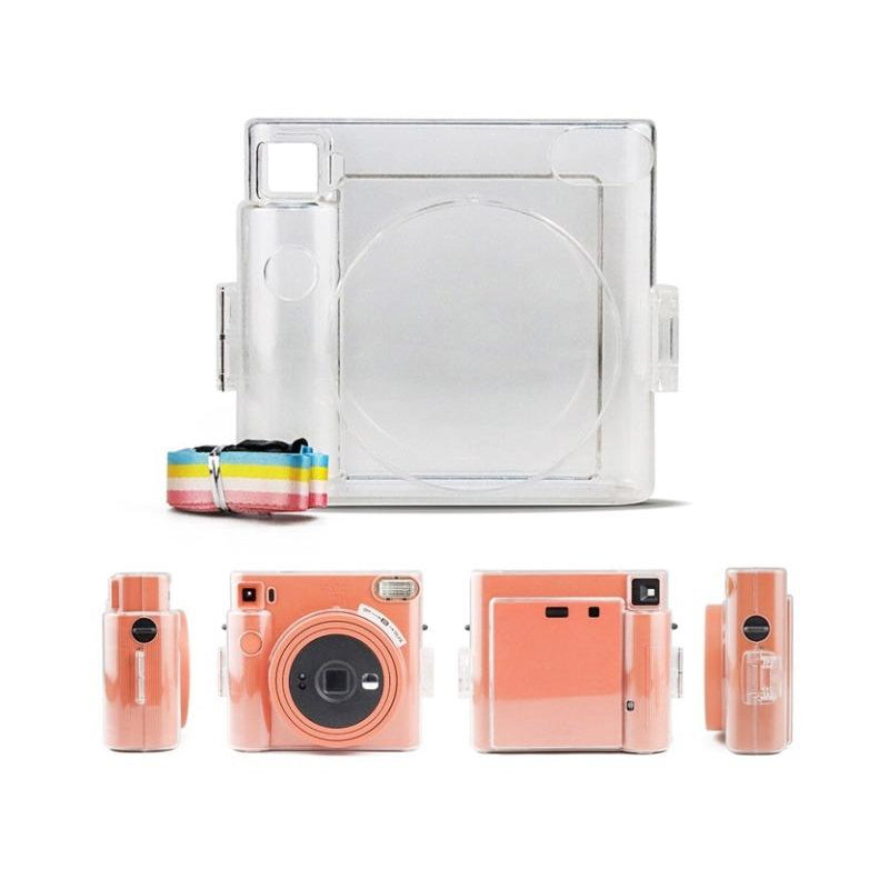 ZENKO Clear Case for Fujifilm Instax Square SQ1 Instant Film Camera (Clear)