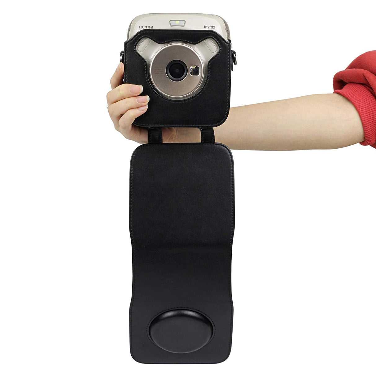 ZENKO Instax Mini SQ 20/10 Instant Camera PU Case(Black)
