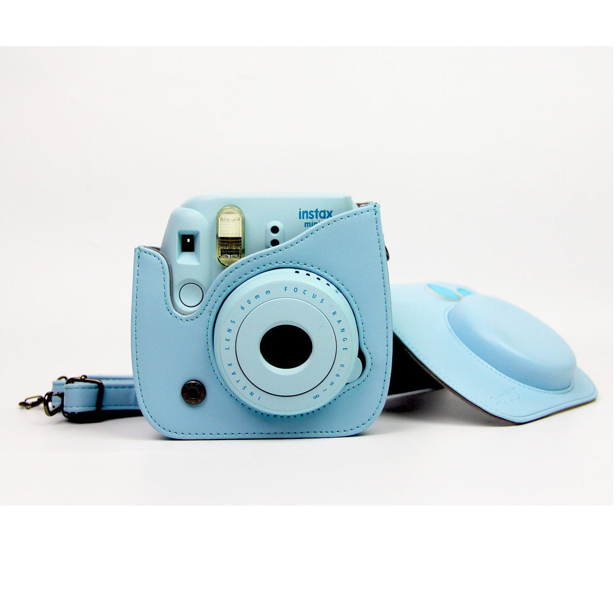 ZENKO MINI 11 INSTAX CAMERA BOWKNOT POUCH BAG (BLUE)