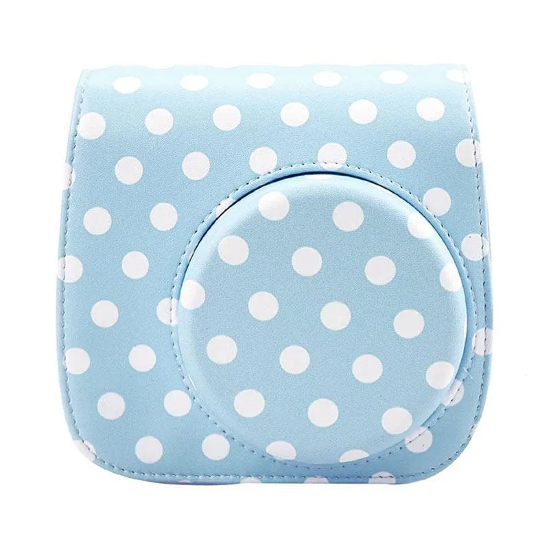 ZENKO MINI 11 INSTAX CAMERA POUCH BAG (Dot  Blue)
