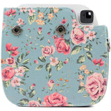 ZENKO MINI 11/8/8+/9 INSTAX CAMERA POUCH BAG (Blue roses)