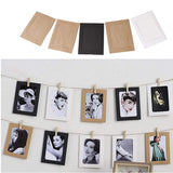 ZENKO Paper Hanging Frame For Mini film Mixed Color（Brown/White/Black）/Set