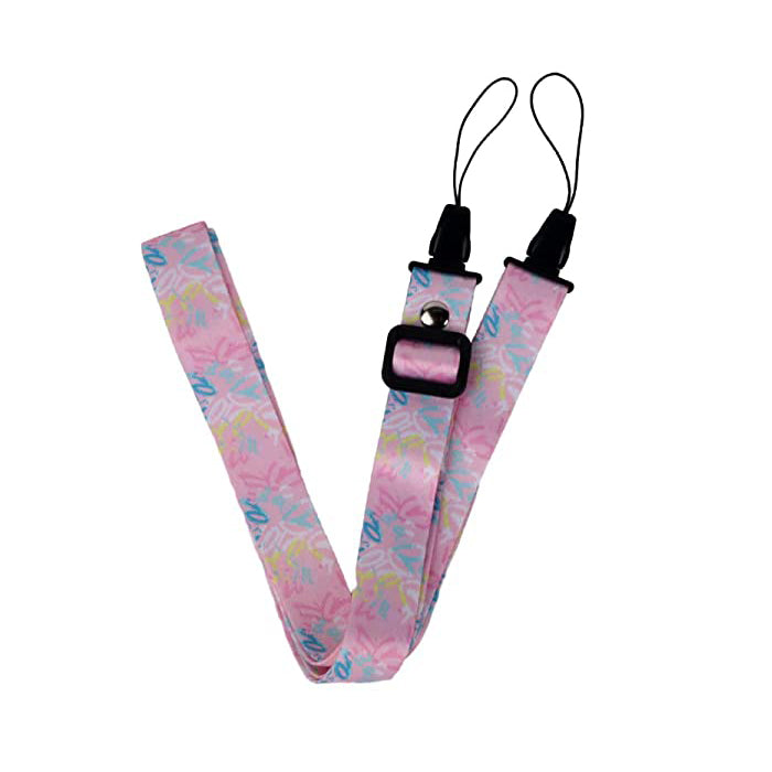 Zikkon All-Purpose Protection Neck Shoulder camera Strap Blossom Pink