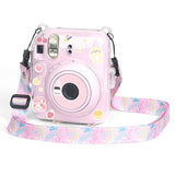 Zikkon All-Purpose Protection Neck Shoulder camera Strap Blossom Pink