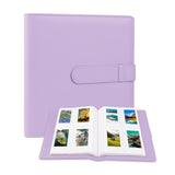 Zenko Compatible 128 Pockets Mini Photo Album for Fujifilm Instax Mini Film (Lilac purple)