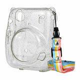 Zenko Compatible Mini 11 Camera Case Bag for Fujifilm Instax Mini 11 8 8+ 9 Camera (Clear Glister)