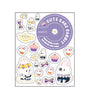 Zikkon Instax Mini 12 Camera sticker Lilac Purple