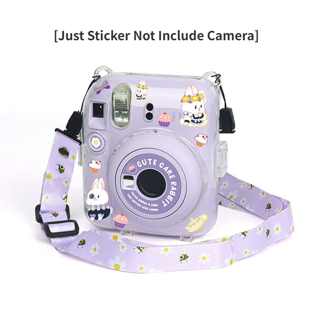 Zikkon Instax Mini 12 Camera sticker Lilac Purple