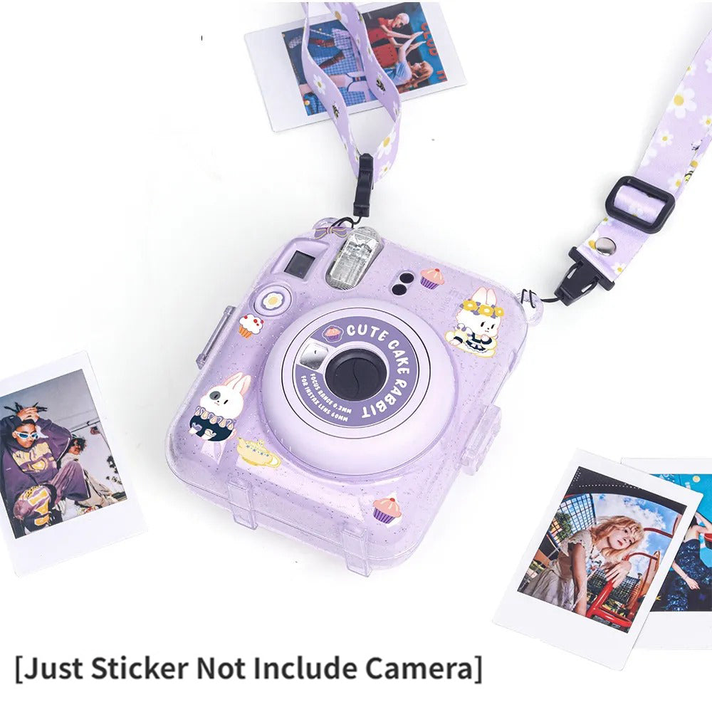 Zikkon Instax Mini 12 Camera sticker Lilac Purple