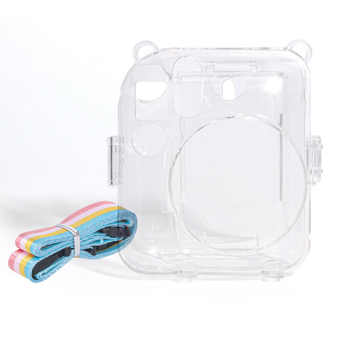 ZIKKON Instax Mini 12 Crystal case with Crystal strap