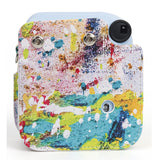 Zikkon Instax Mini 12 Protective Camera Case PU Leather Carrying Bag Abstract oil painting