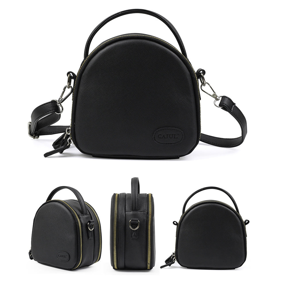 Zenko Instax Mini First Generation Zipper Universal Carry Case for Fujifilm Instax Mini 11/9/8+ 70 7s 25 26 50s 90 9 Camera (black)