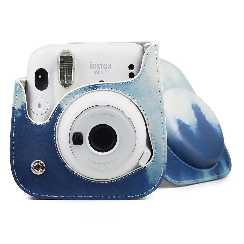 Zenko Instax mini 11 Camera PU Leather Rainy Forset Case Bag