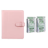 Fujifilm Instax Mini 10X2 Instant Film With Compatible 128 Pockets Mini Photo Album Blush pink