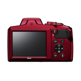 Nikon Coolpix B600 Red Compact Digital Camera