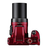 Nikon Coolpix B600 Red Compact Digital Camera